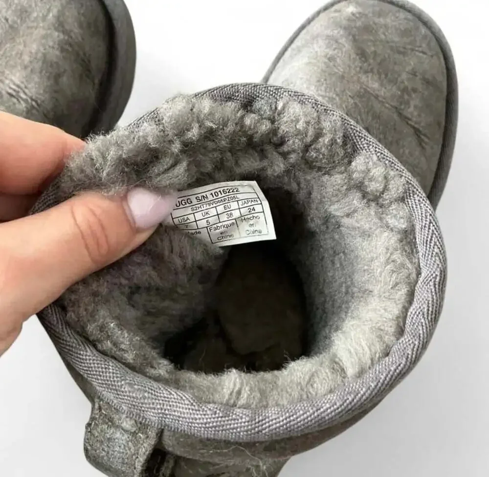 Y2K UGG Classic Mini II Boot Grey Size US 7